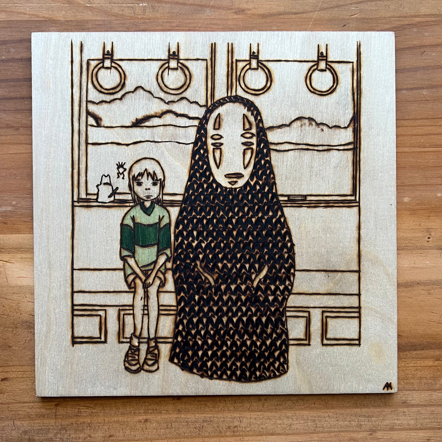 Spirited Away Wood Panel